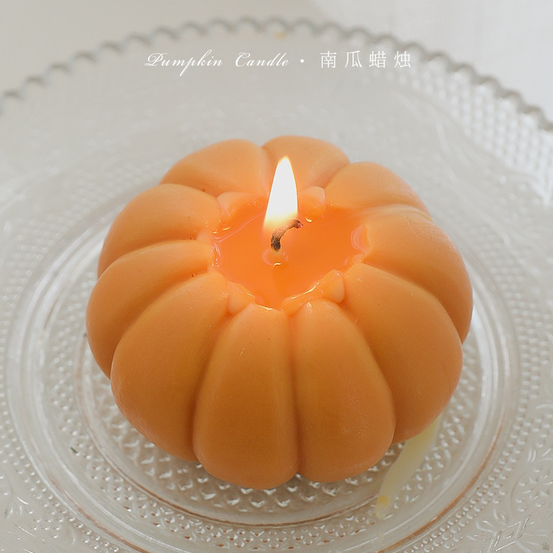 Pumpkin Aromatherapy Candle Gift Box Birthday Gift Girl Hand Gift Fruit Shape Pumpkin Candle Aromatherapy Wholesale