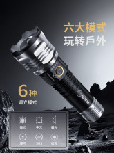 虎头牌强光充电手电筒超长续航超亮户外2025新款小型便捷耐用