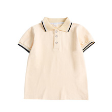 夏季小学生校服男女班服表演服夏装多颜色短袖T恤幼儿园园服套装
