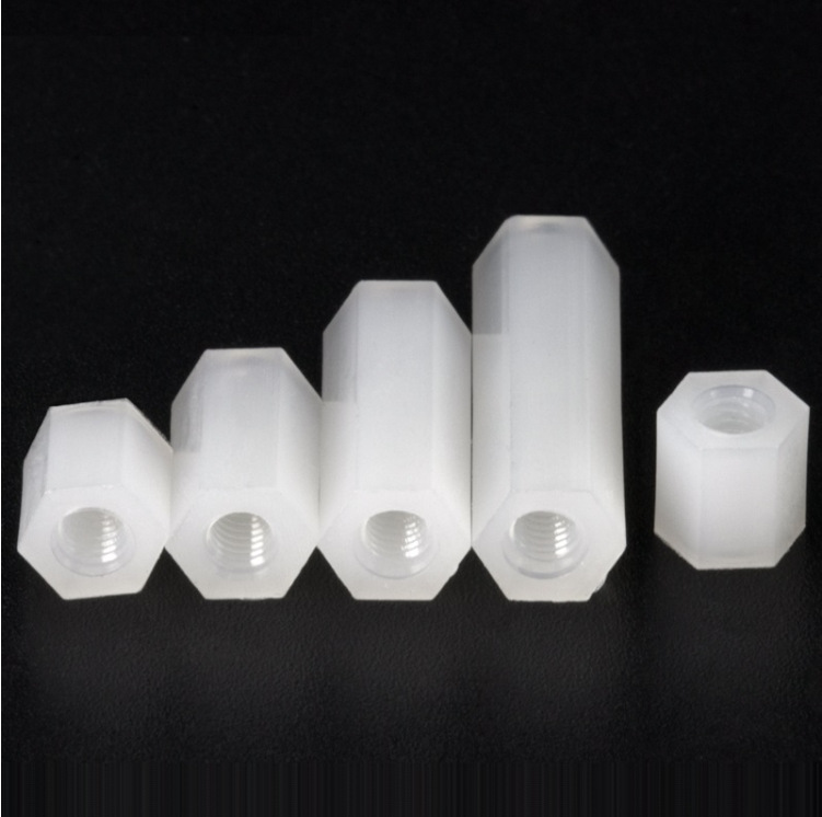 批发m3x13 htp-313 尼龙六角内螺纹隔离柱 螺丝隔柱双通内螺纹柱