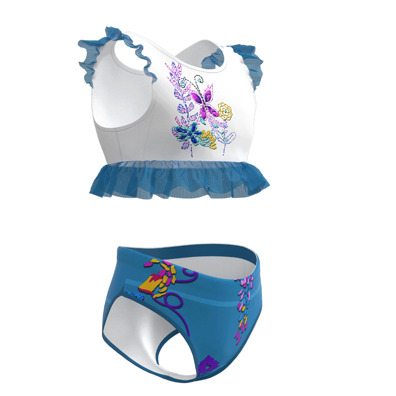 万圣节女童夏季魔法满屋cosplay服饰伊莎贝拉泳衣cos服儿童