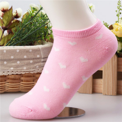Wholesale Spring, Summer and Autumn Women's Socks Cotton Candy Color Invisible Socks Low Top Socks Independent Bag