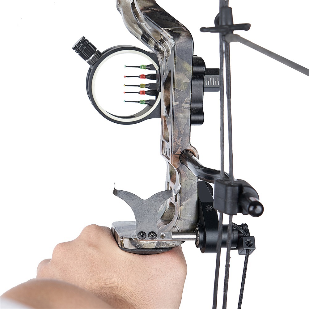 huwairen 小狐狸箭台 复合弓钢珠弓短轴距两用弓可调节跌落箭台