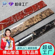 佛山厂家加工全屋踢脚线瓷砖佛山110*800防水欧式现代耐污波导线