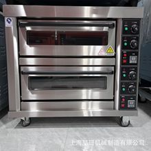 上海喆研 KXD2-2两层两盘电/气烤箱烤地瓜炉恒温加厚防爆玻璃