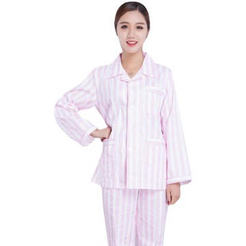 蓝白条病号服 长袖病人服分体套装医院患者服 病员服舞台表演服