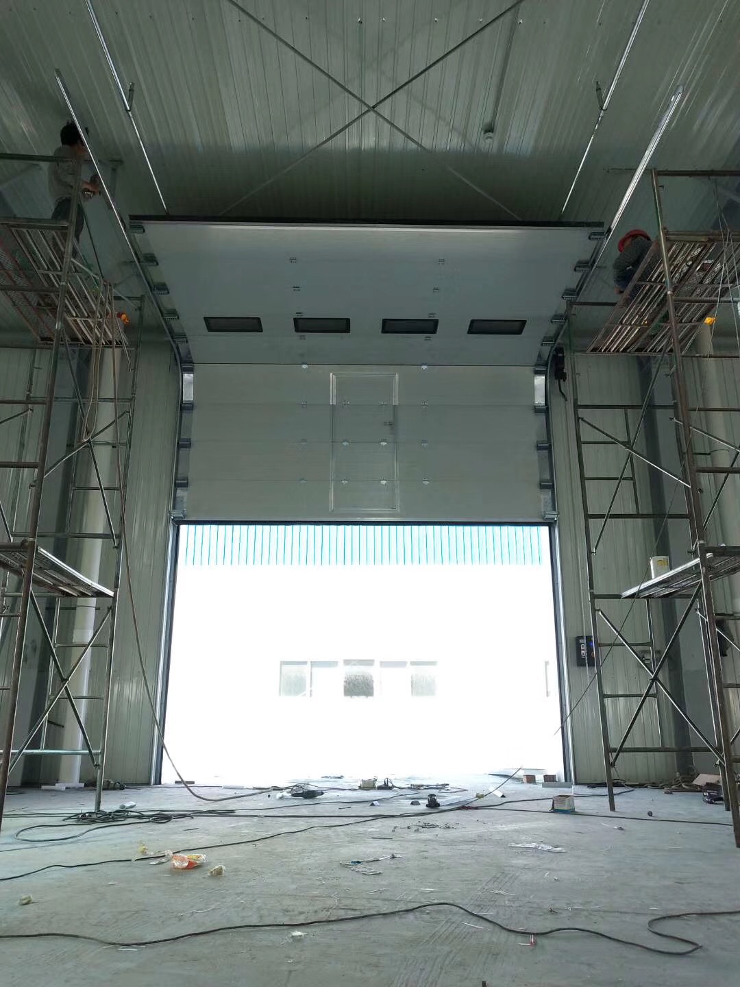 工业门 车间彩钢大门 工业保温平开门工厂车间仓库电动工业门