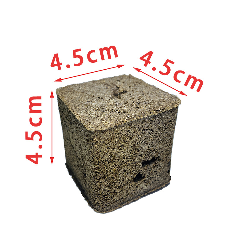 亚马逊 4.5CM无土栽培蔬菜种植绵 营养土播种水培基质泥炭育苗块