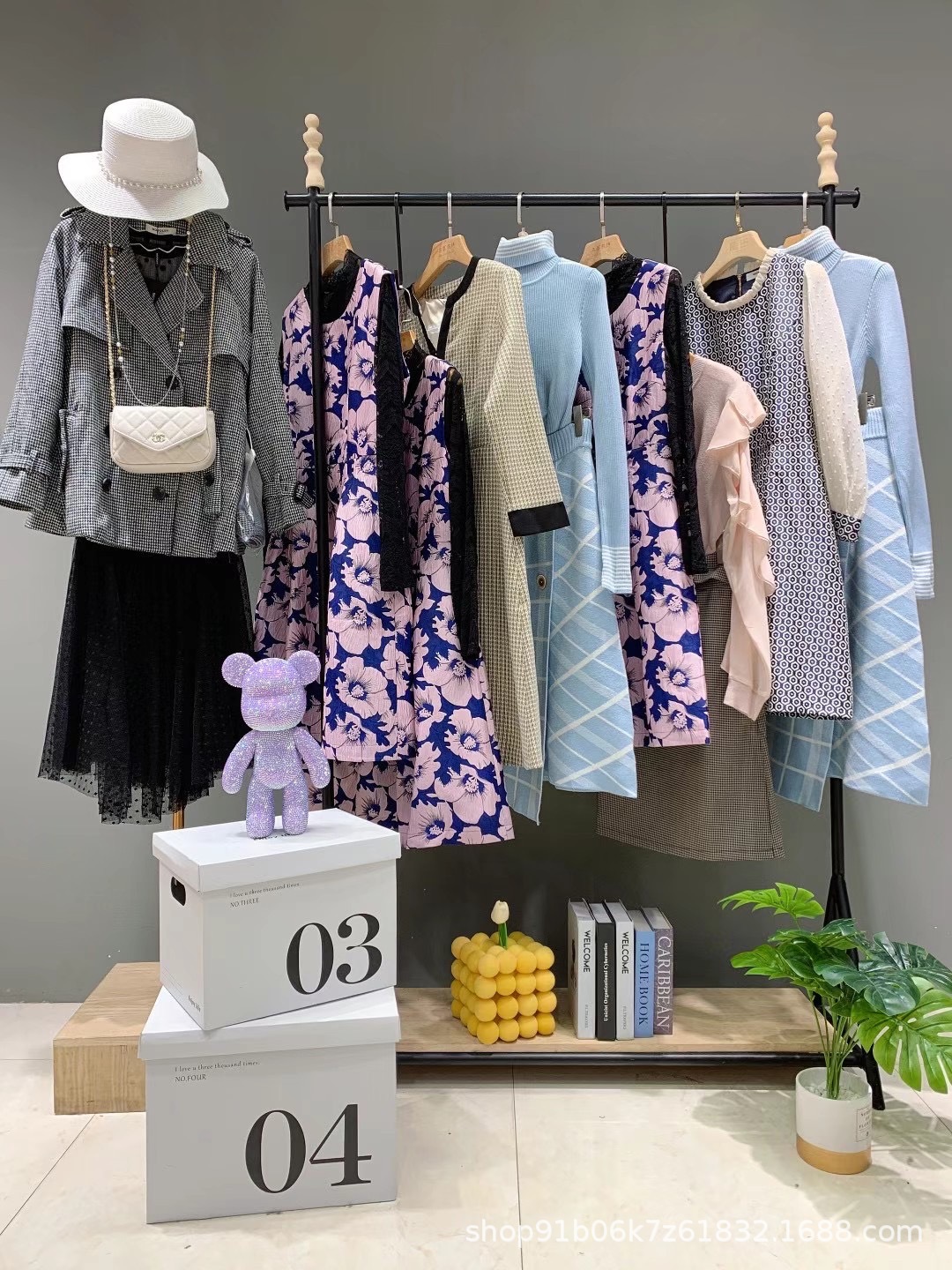 尚舍22 品牌折扣女装尾货批发 清仓库存处理直播货源 十三行