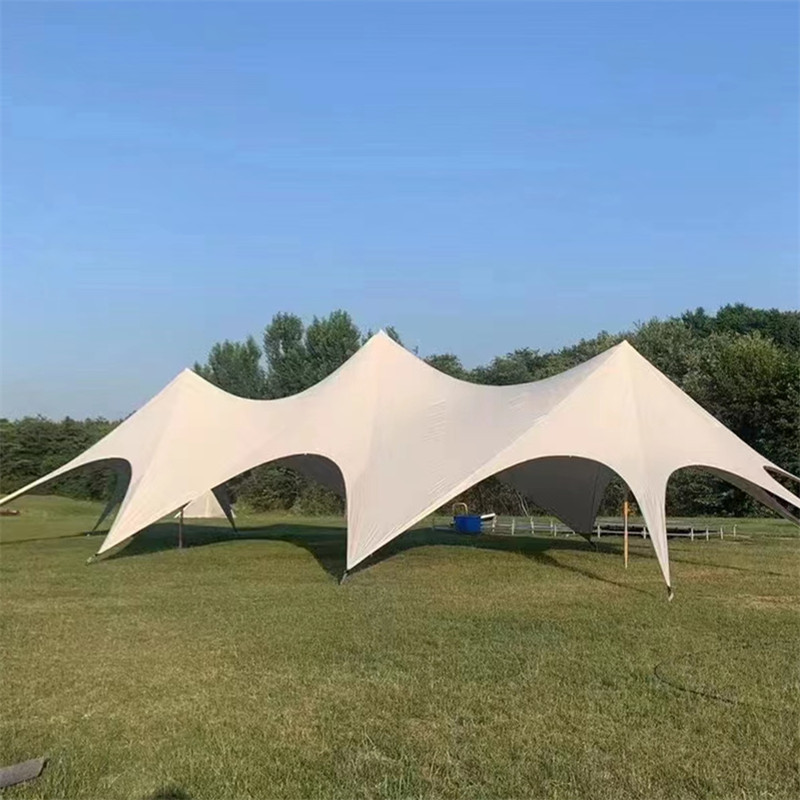 Outdoor Super Large Cloud Top Camping Camping Canopy Tent Large Thick Rain and Sun Protection Sunshade Camp Pergola