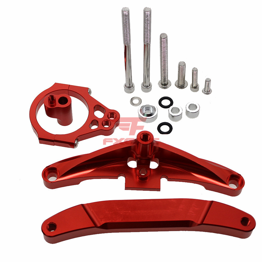 厂家直销适用于雅马哈 fz1 fazer cnc改装 方向阻尼器 钛尺平衡杆