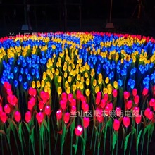 太阳能户外公园庭院景观防水装饰灯麦穗地插灯led玫瑰花气氛装饰