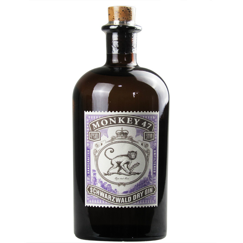猴王47金酒 猴子47金酒 monkey 47 gin 黑森林干金酒 德国进口