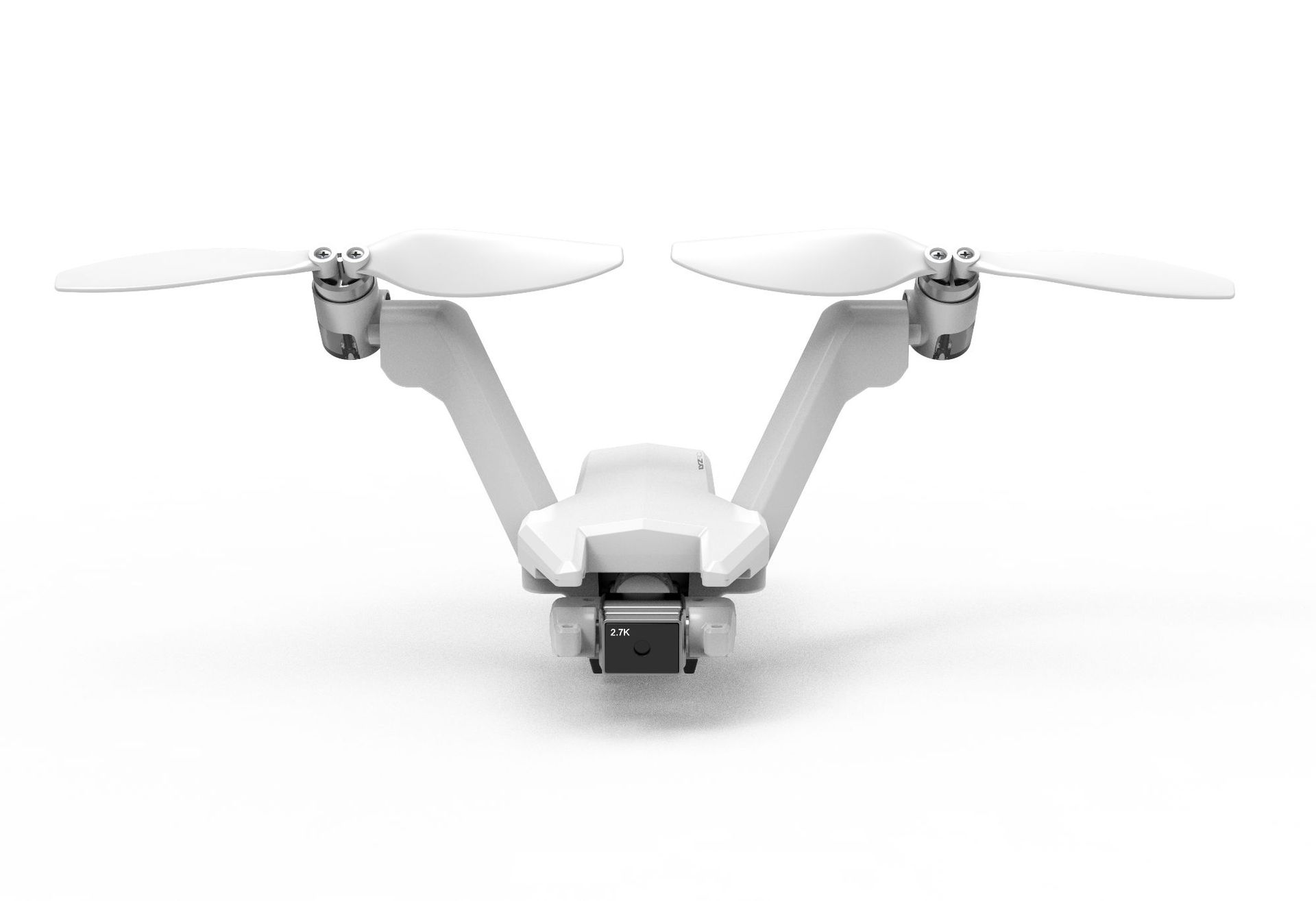 l100 v型双旋翼飞行器 2.7k高清航拍二轴eis防抖云台gps无人机