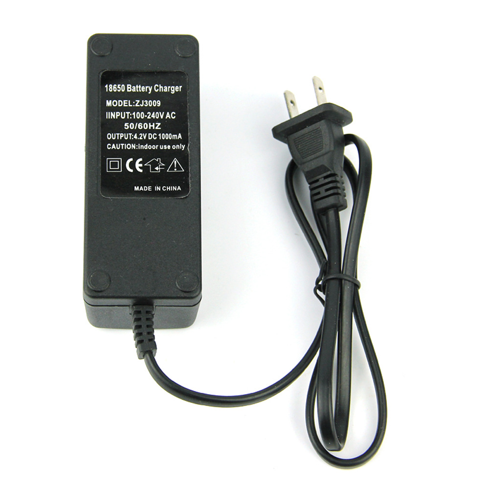 18650 Charger Power Torch 3.7V Charger Single Charger with Line Lithium Battery Charger Wholesale