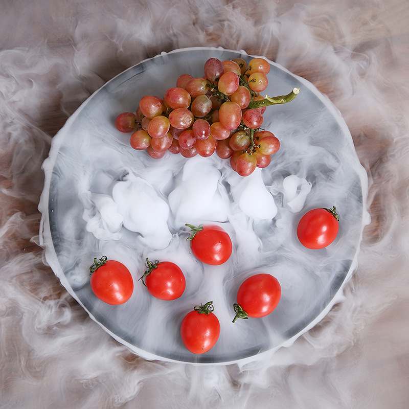 新品刺身盘冰盘大创意干冰盘冷菜盘商用三文鱼刺身拼盘鱼生专