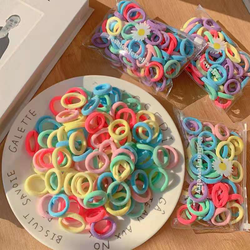 Baby Hair Ties Braids Do Not Hurt Hair Towel Ring Children's Hair Band Female Rubber Band Girls Hair Rope Elastic Super Durable