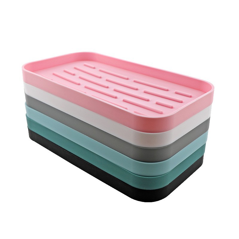 Silicone Drain Holder Water Draining Pad Cross-Border Hot Products Kitchen Bathroom Storage Rack Non-Slip Water Control Soap Mat