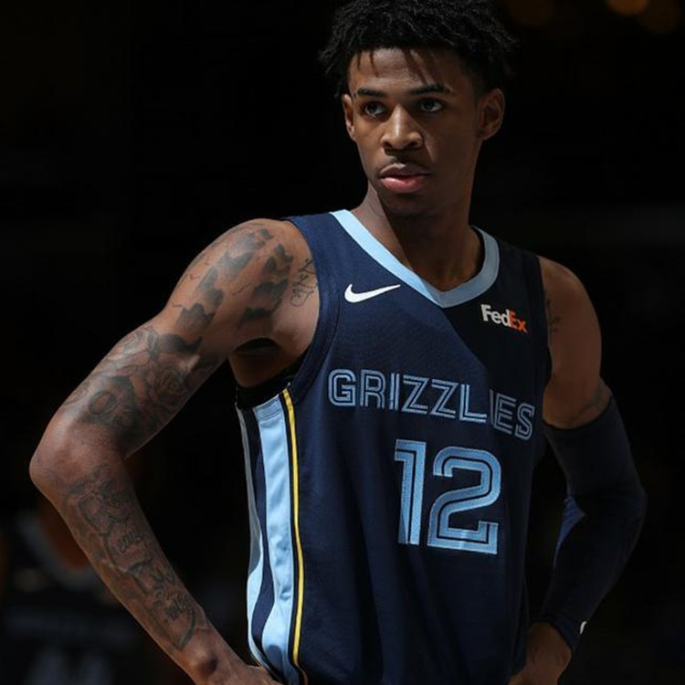 篮球星灰熊队12号莫兰特绳带运动手链腕带手环可调节大小科比欧文