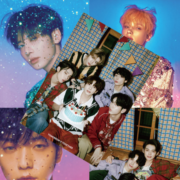 tomorrow x together海报 1套8张 韩国男团txt周边明星写真墙贴纸