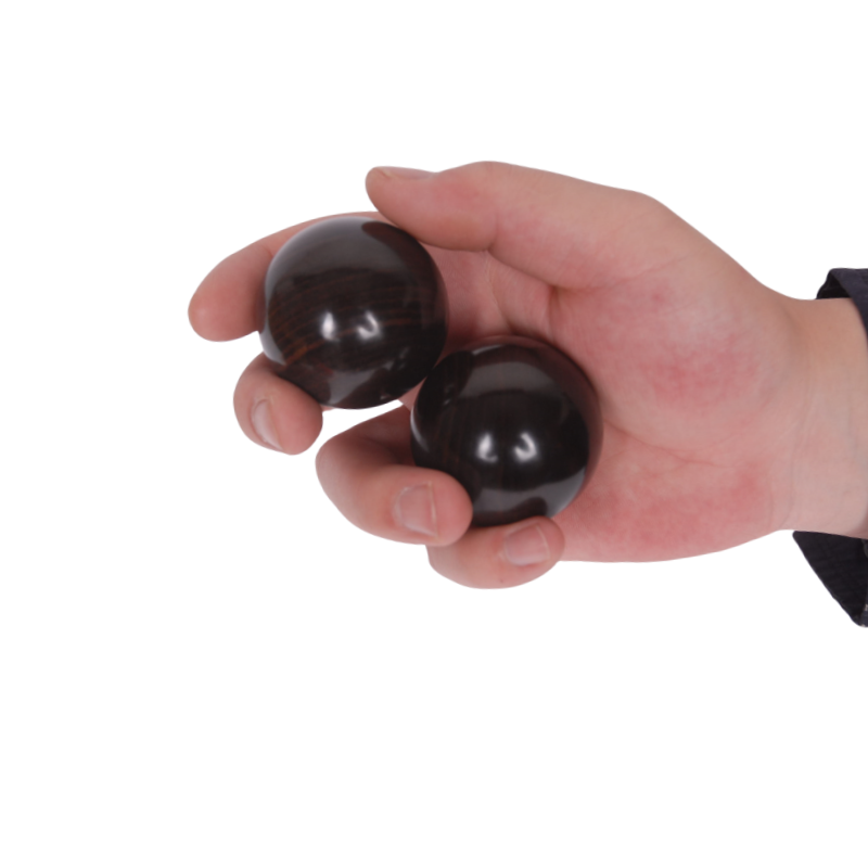 黄花梨实木健身球手球中老年人球手部按摩球手转球手玩练手球