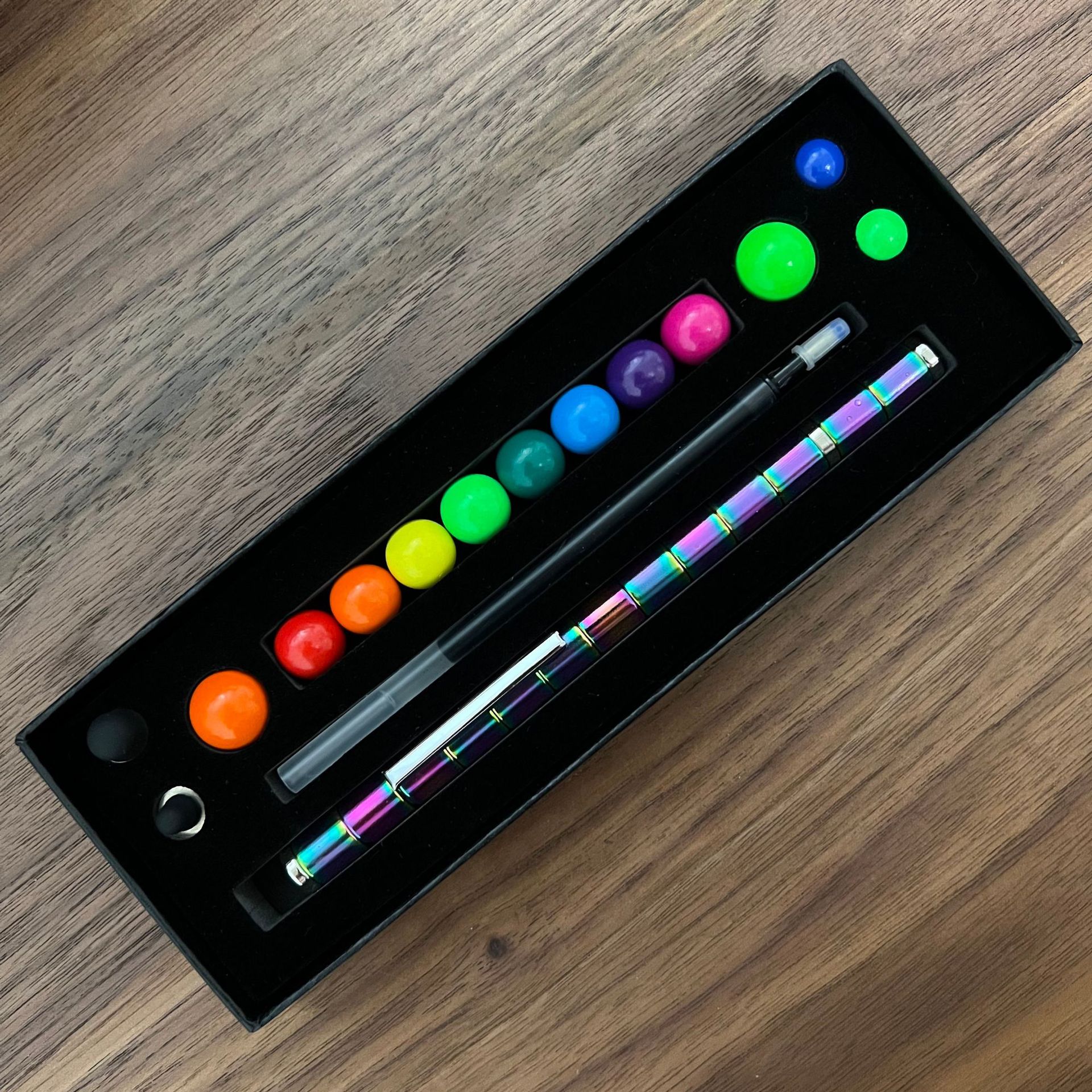 磁性笔百变磁力笔减压笔磁铁笔悬浮笔玩具磁吸创意礼品文具