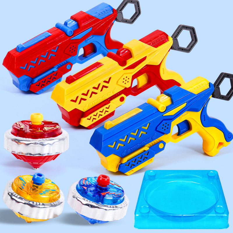 New Cable Helicopter Shooter Toy Alloy Luminous Rotating Transmitter Pair Duel Disk Boys and Girls Children's Toys