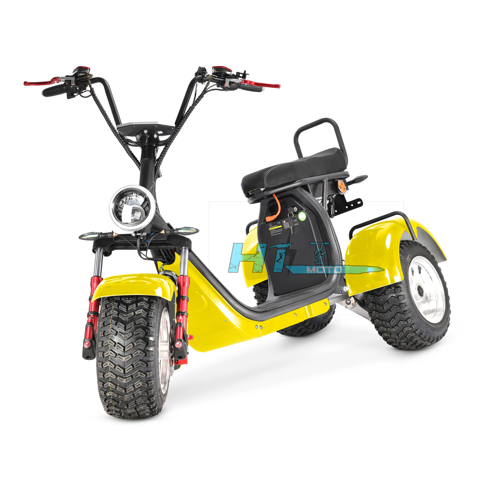 2022新款哈雷电动车家用小型三轮电瓶车成人老年休闲代步车电动车