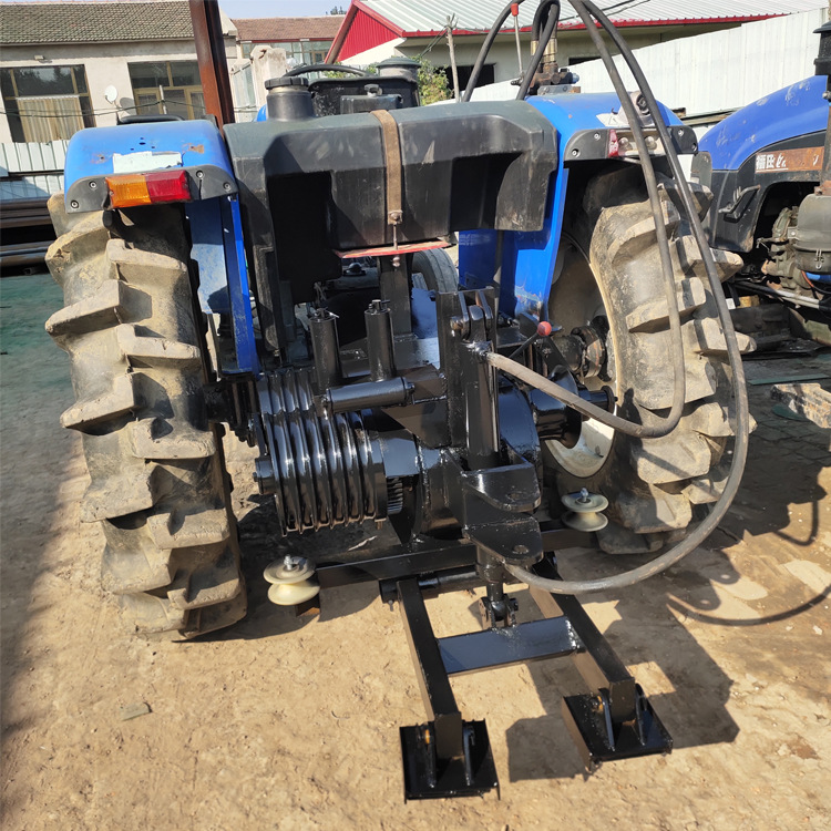 上海纽荷兰70型拖拉机绞磨车704拖拉机放线车二手拖拉机改装绞磨