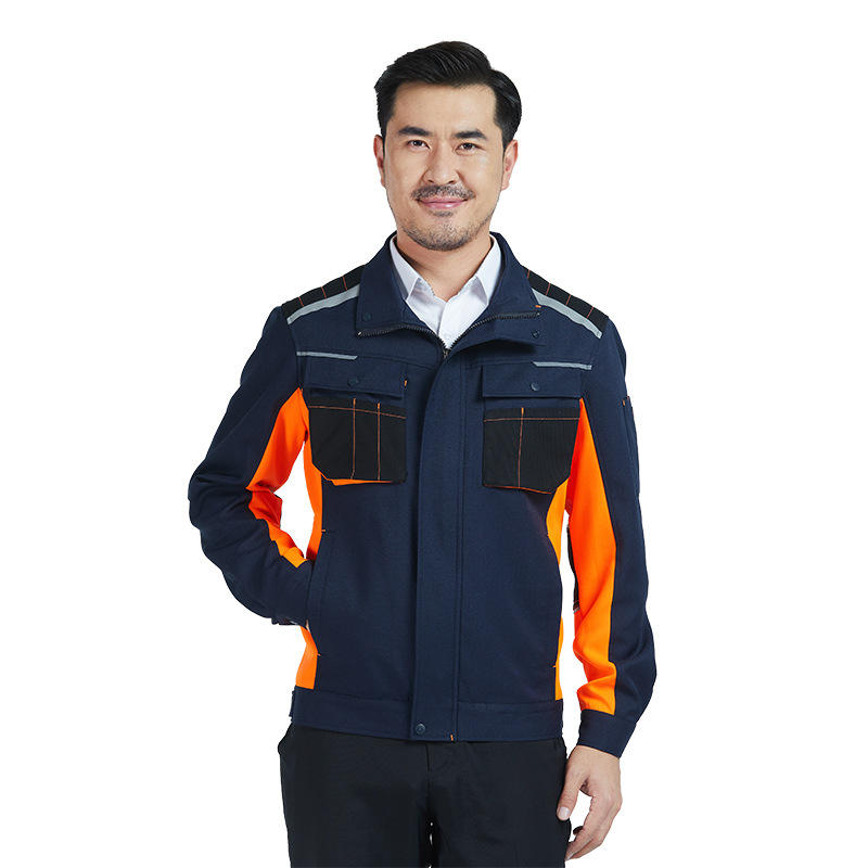 定制新款国家电网工作服男电工中石化工服防静电服高端质秋冬厂服