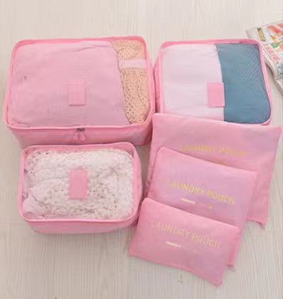 Travel Buggy Bag Luggage Organizing Bag Clothes Underwear Sub-Packing Cosmetic Bag Moisture-Proof Suit Travel Wash Bag