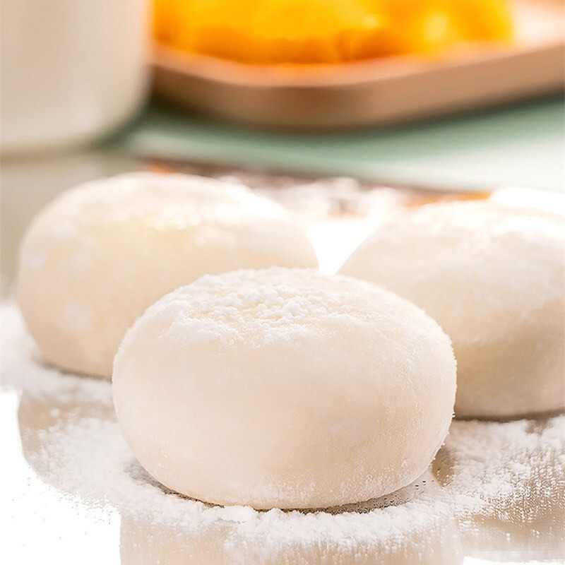 美怡乐糯米糍雪糕榴莲/香草/芒果冰淇淋冰激凌批整箱糯米糍40送6