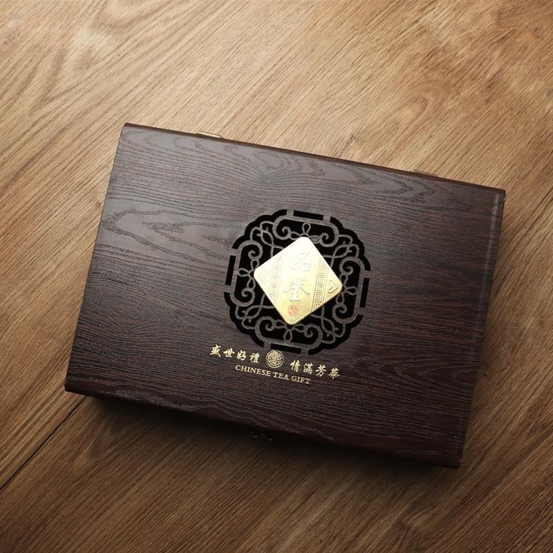 茶砖礼盒空盒中式250克1000克茶砖礼盒包装砖盒砖茶批发礼品盒包