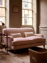 美式复古沙发法式布艺三人沙发现代自建房中古高背小户型客厅组合