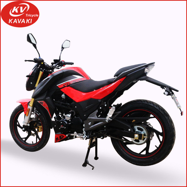 kavaki外贸150cc男装燃油摩托车 ak可上牌载人拉货汽油摩托机车