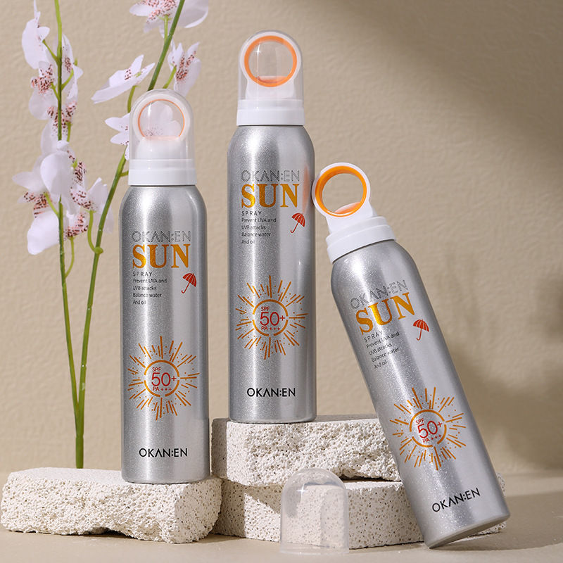 欧嘉莱尼高倍防晒呵护兰白皙透白莹亮防晒喷雾(银色光圈喷雾)