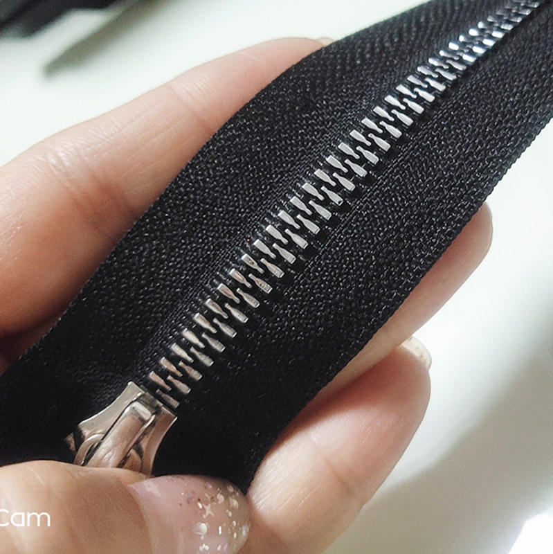 开尾5#树脂拉链 玉米牙 仿金属牙 镀银色厂家直营