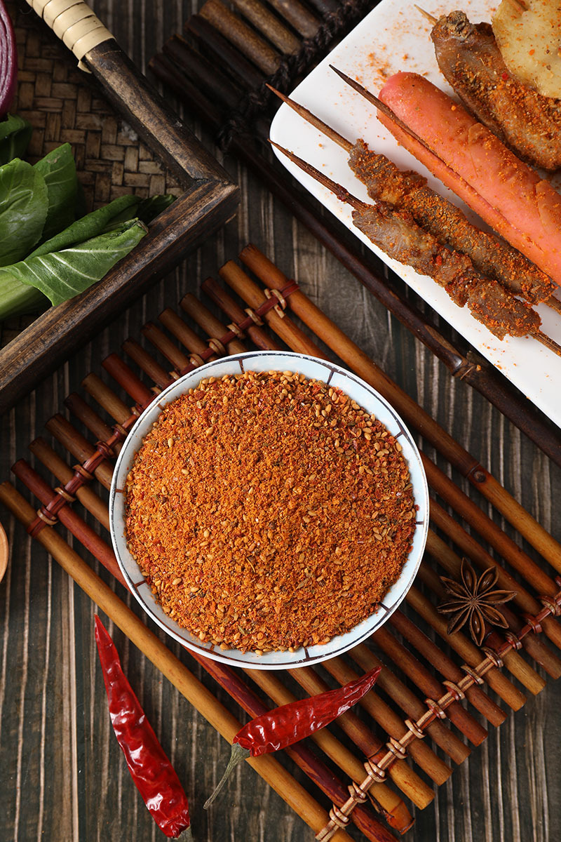 延边烤肉料东北烧烤串料三种口味不辣味香辣味麻辣味蘸料家用商用