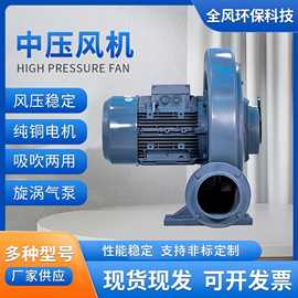 CX-150透浦式中压鼓风机冷却助燃吹吸两用风机强力铝壳低噪音风机