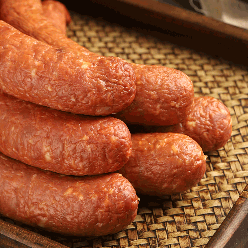 哈尔滨红肠俄罗红肠斯东北特碳烤产香肠蒜香味商用下酒菜即食