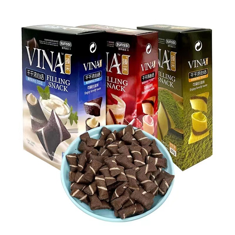 法丽兹臻采千千浓心结 休闲零食点心盒装 商超热卖