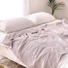 日本水洗纱布六层午睡毯单双人空调被春夏加厚床单毛巾被