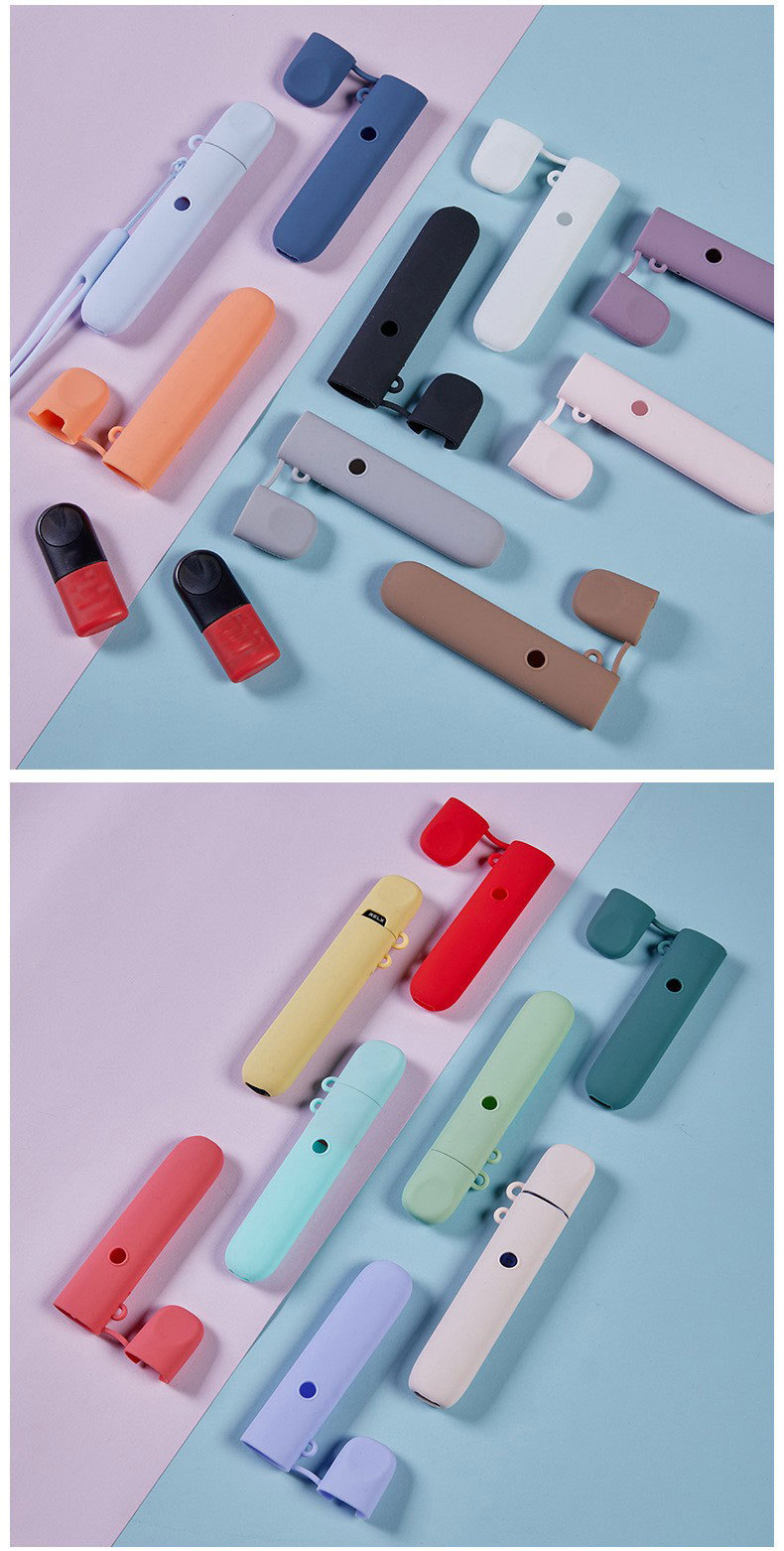 360度柔软全包电子器烟套烟壳保护套烟嘴食品级硅胶套卡通悦客4代