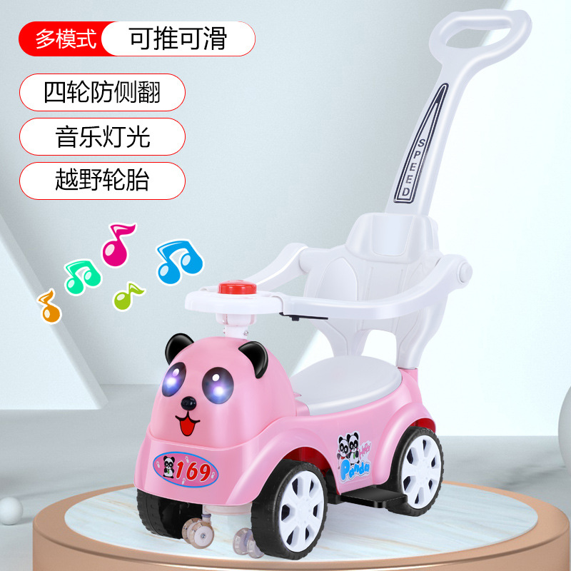 Children‘s Toy Car Can Sit on People‘s Scooter Trolley Swing Car with Music Children‘s Car Making Baby Car Children‘s Car