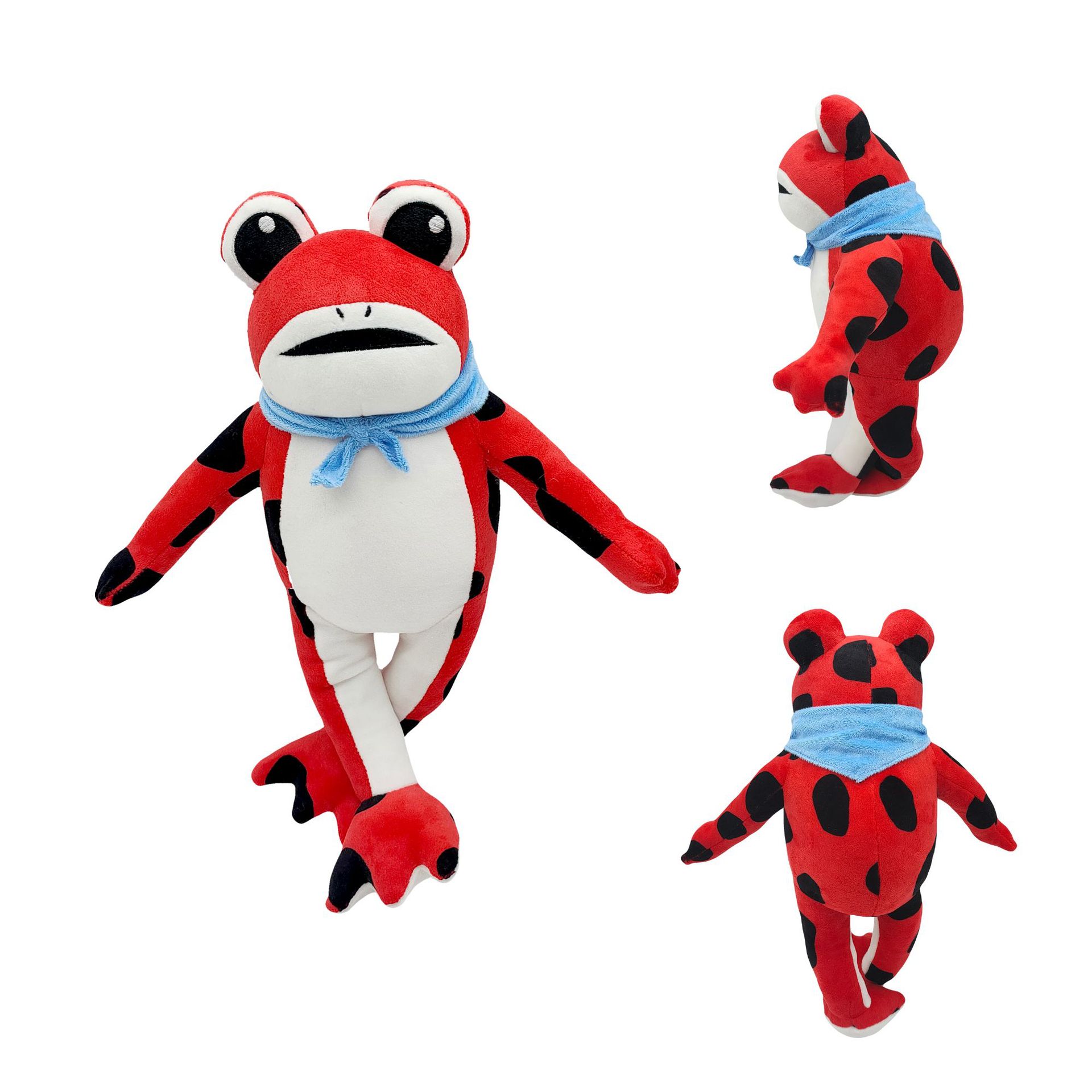 外贸新款 壳马武汉欢乐谷毛绒玩具公仔动画葫芦娃蛤蟆兵毛绒娃娃