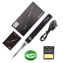 510智能电烙铁套装无线迷你USB焊笔5V充电便携式维修工具跨境爆款