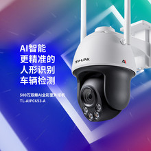 TP-LINK TL-AIPC653-A4无线监控摄像头家用500万高清全彩室外球机