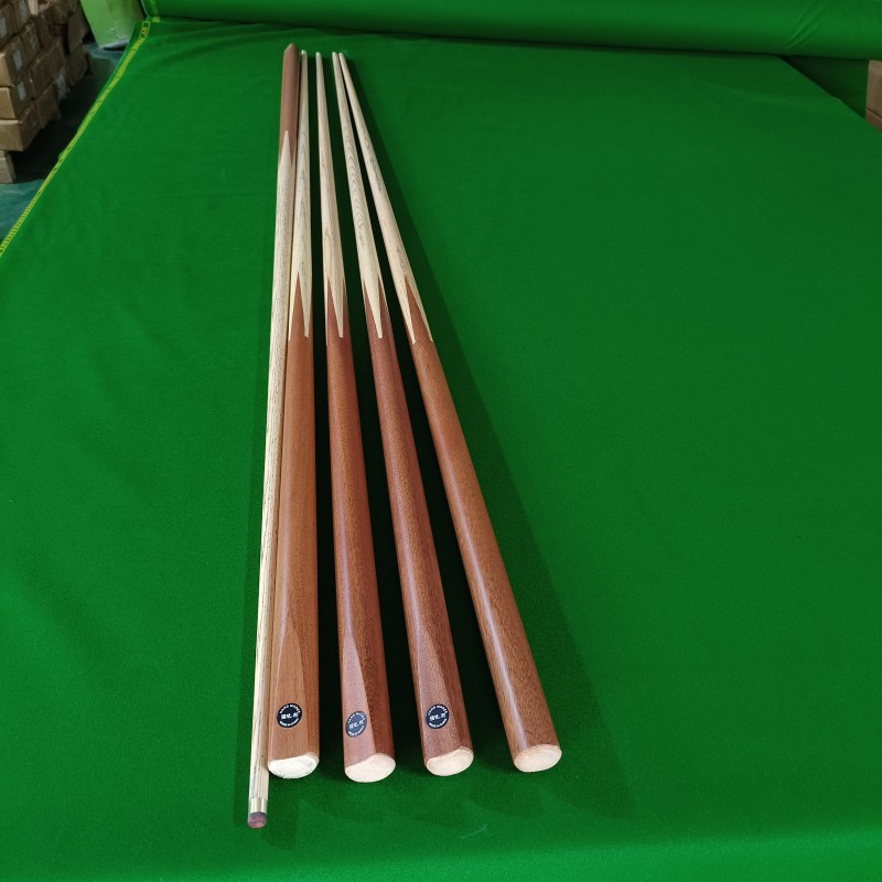 批发台球球杆通杆实木,包直台球杆黑八台球馆用公杆单节杆双节杆