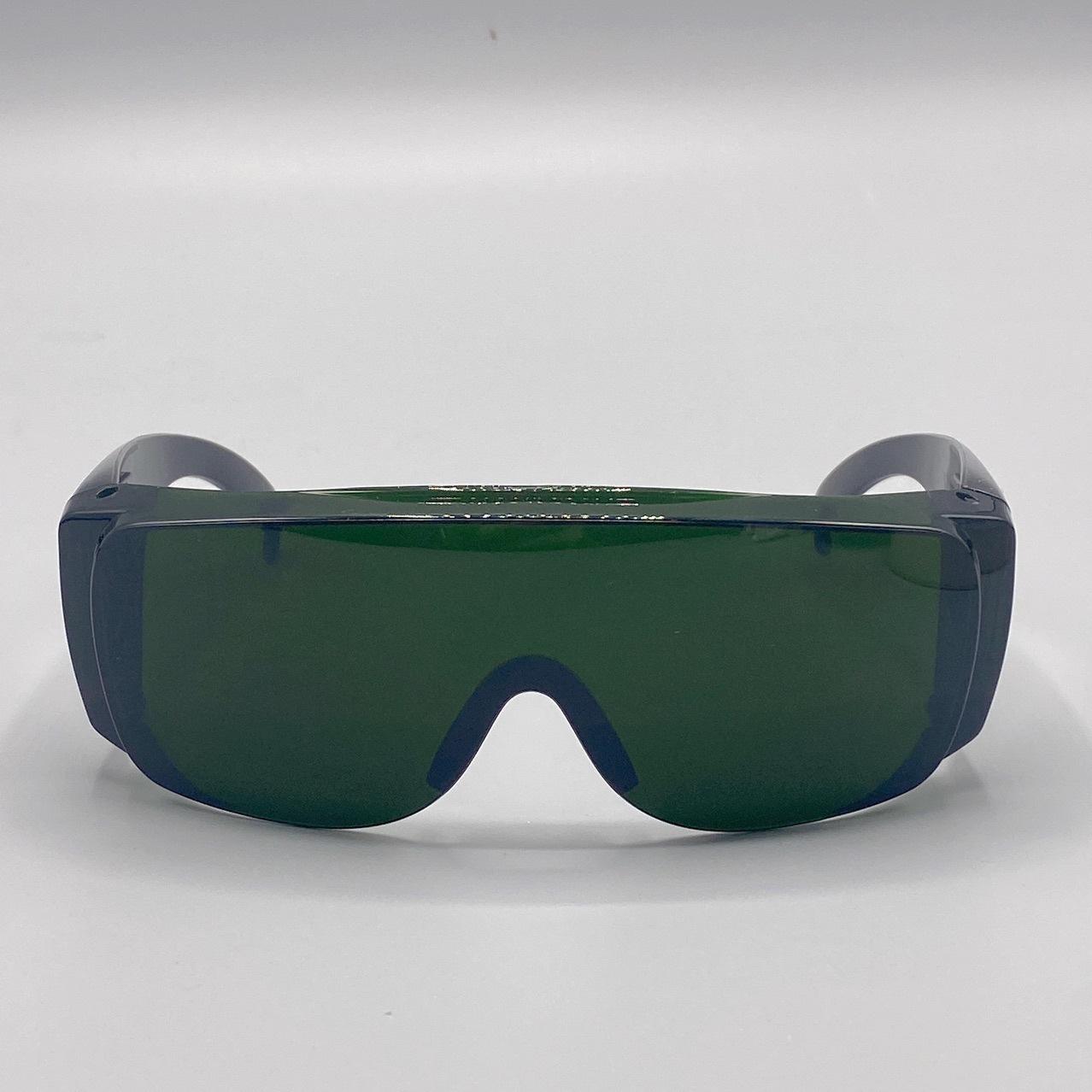 防护眼镜绿色防激光护目镜5号色电焊工专用防冲击防强光