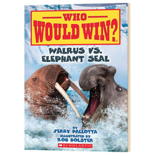 海象和象海豹 谁会赢 进口英文原版 Who Would Win Walrus vs.